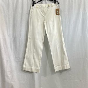 Talbots White Denim Jeans